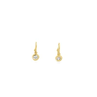 French Leverback Dangle Earrings