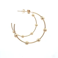 Satellite 40MM Hoop Earrings