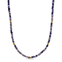 Natural Iolite Gemstones Necklace