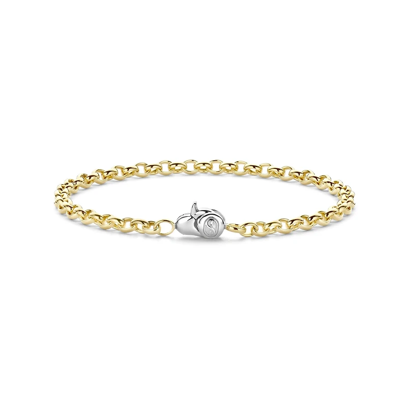 Rolo Golden 3MM Bracelet