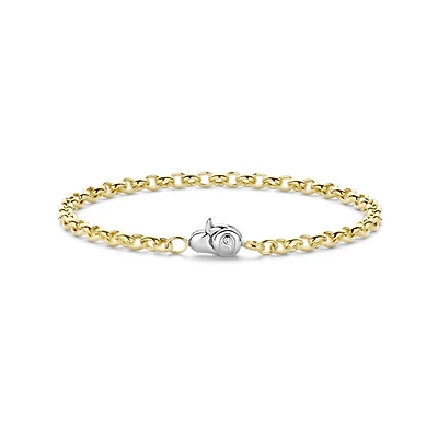 Rolo Golden 3MM Bracelet