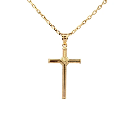 Wrapped Cross Pendant - 31MM
