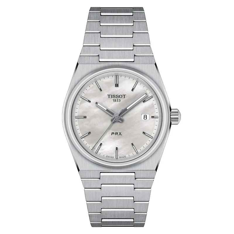 PRX Mother Pearl/Steel 35MM Watch