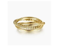 Criss Cross Rolling Ring
