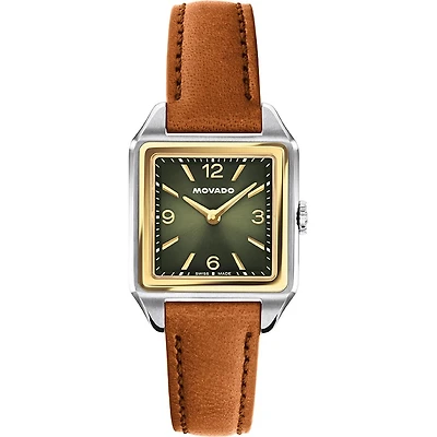 Heritage 1917 Brown and Green Two Tone 34MM Watch