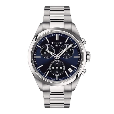 PR 100 Chronograph Blue 40MM Watch