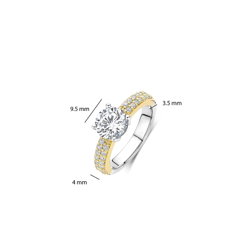 Endless Sparkle Golden Ring