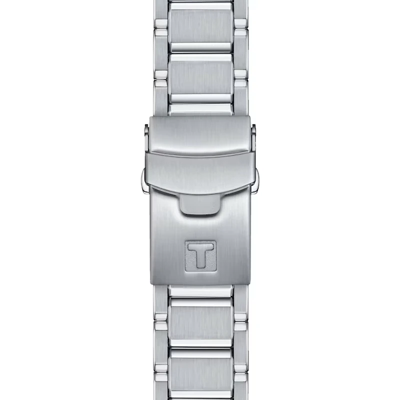 T-Race 45MM White Chrono Watch