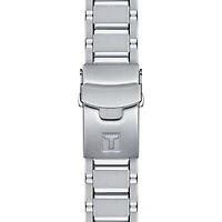 T-Race 45MM White Chrono Watch
