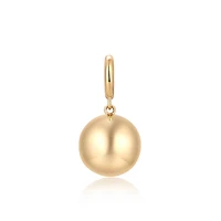 Gold Ball 12MM Pendant