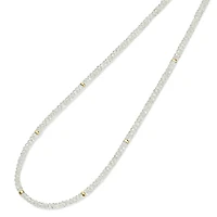 Natural Green Amethyst Gemstones Necklace