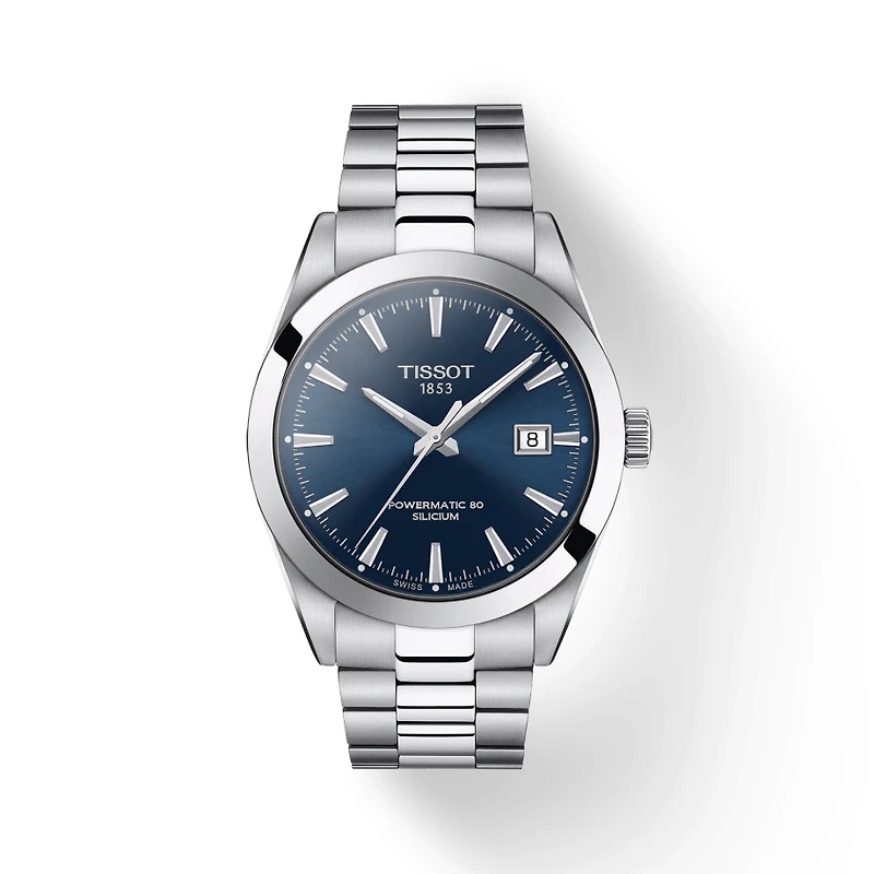 Gentleman Powermatic Silicium blue 40MM Watch