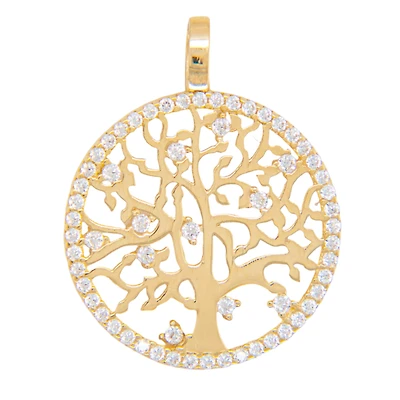Tree of Life 20MM Sparkling Pendant