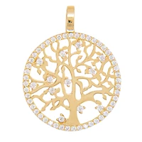 Tree of Life 20MM Sparkling Pendant