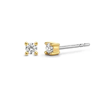 Mini Zirconia 3mm Stud Earrings
