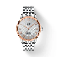 Le Locle 39MM 18K Rose Gold and Steel Watch