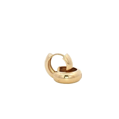 Chunky 14MM Huggie Earrings