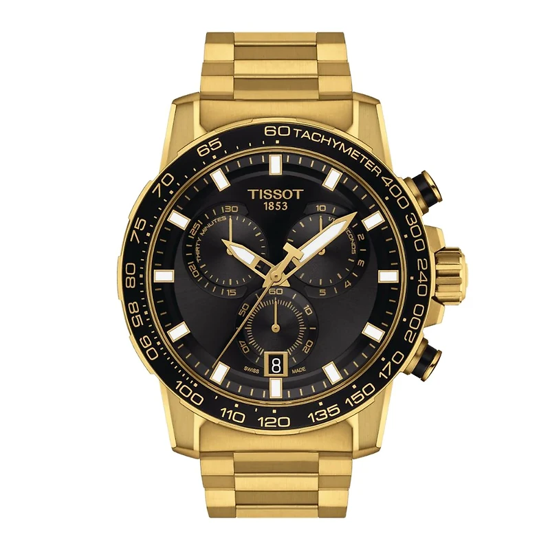 Supersport Chrono 45MM Yellow/Black Watch