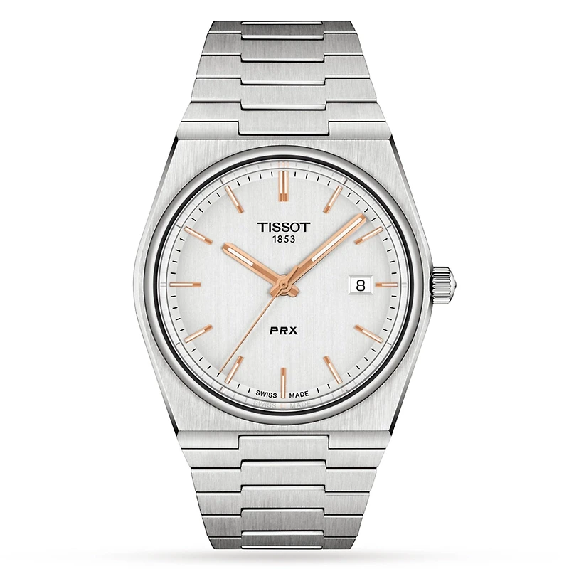 PRX 40250 White/Rose 40MM Watch