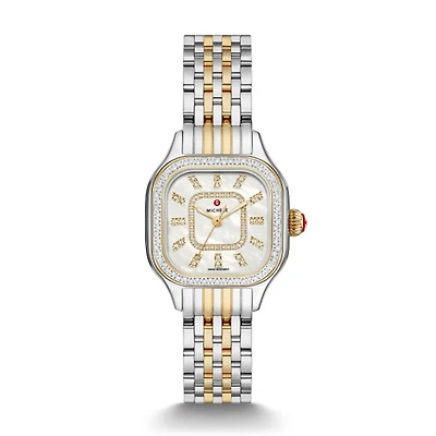 Meggie Two Tone Diamonds 29MM Watch
