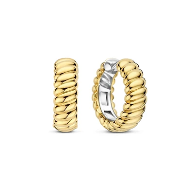 Marea Golden Huggie Earrings