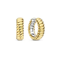 Marea Golden Huggie Earrings