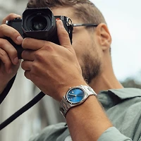 Movado BOLD Quest Blue 40MM Watch