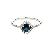 1.36ct Blue Sapphire Kate Ring