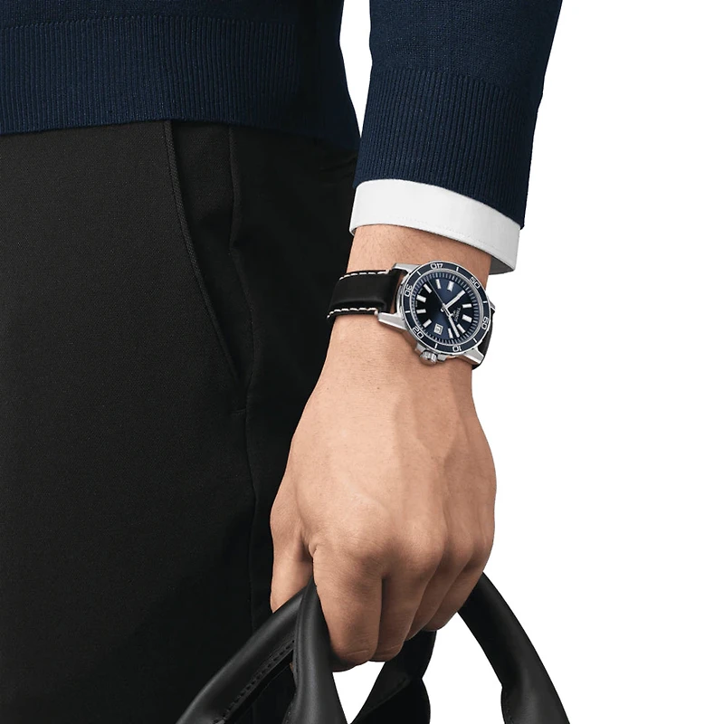 Supersport Gent 44mm Blue Watch