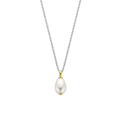 Baroque Pearl Drop Necklace