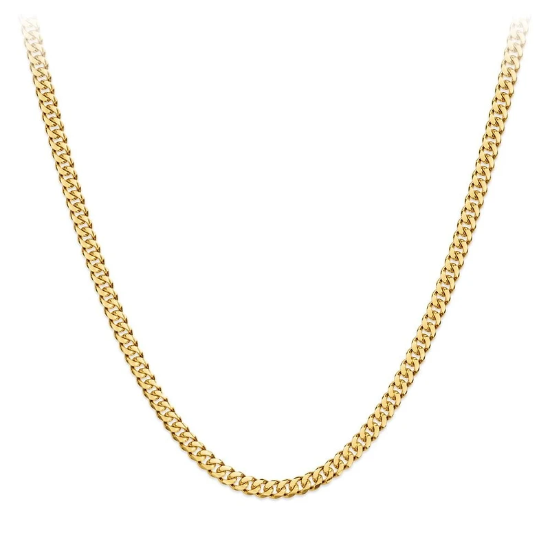 Cuban Hollow 3MM Link Chain