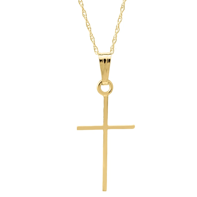 Basic Cross Kids Necklace