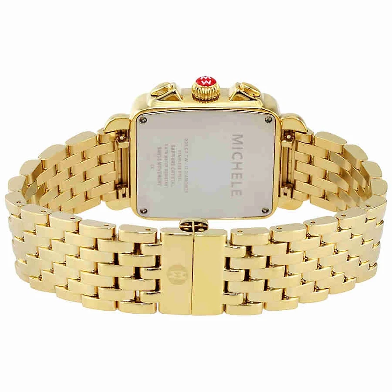 Deco Yellow Chronograph 35MM Watch