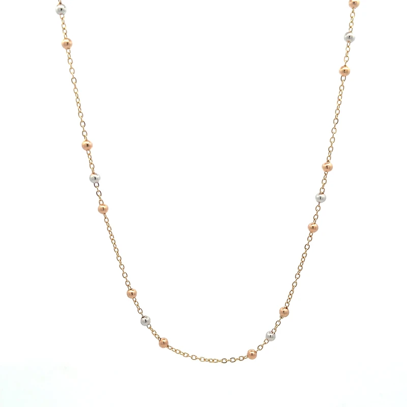 Ball 2.5MM Three Tone Chain