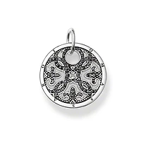 Embellished Medallion Pendant