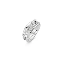 Entwined Sparkling Ring