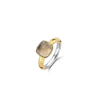Taupe Cushion Ring