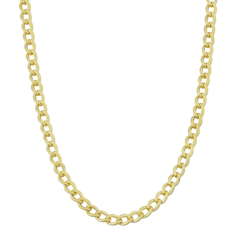 Cuban Flat 4.5mm Link Chain