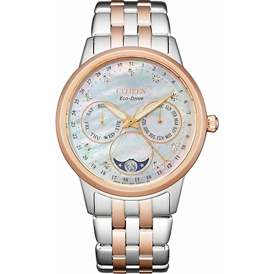 Calendrier Rose/Steel 34MM