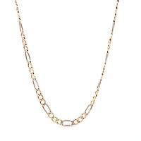 Figaro 4MM Tri Tone Chain