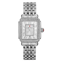 Deco Madison Mid Steel/Diamonds 31MM Watch