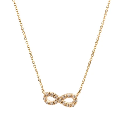 Petit Infinity diamond Necklace