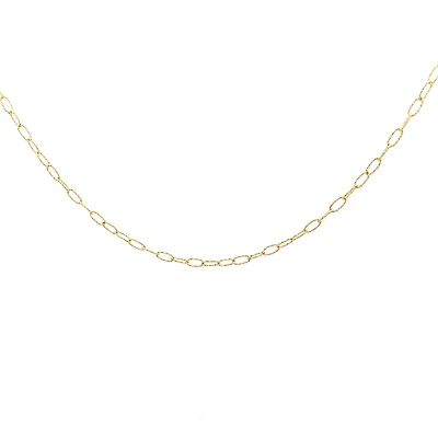 Paper Clip Diamond Cut 2MM Link Chain