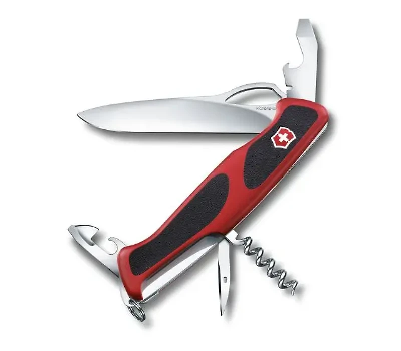 Ranger 61 grip M in red/black 130MM Knife