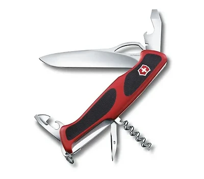 Ranger 61 grip M in red/black 130MM Knife