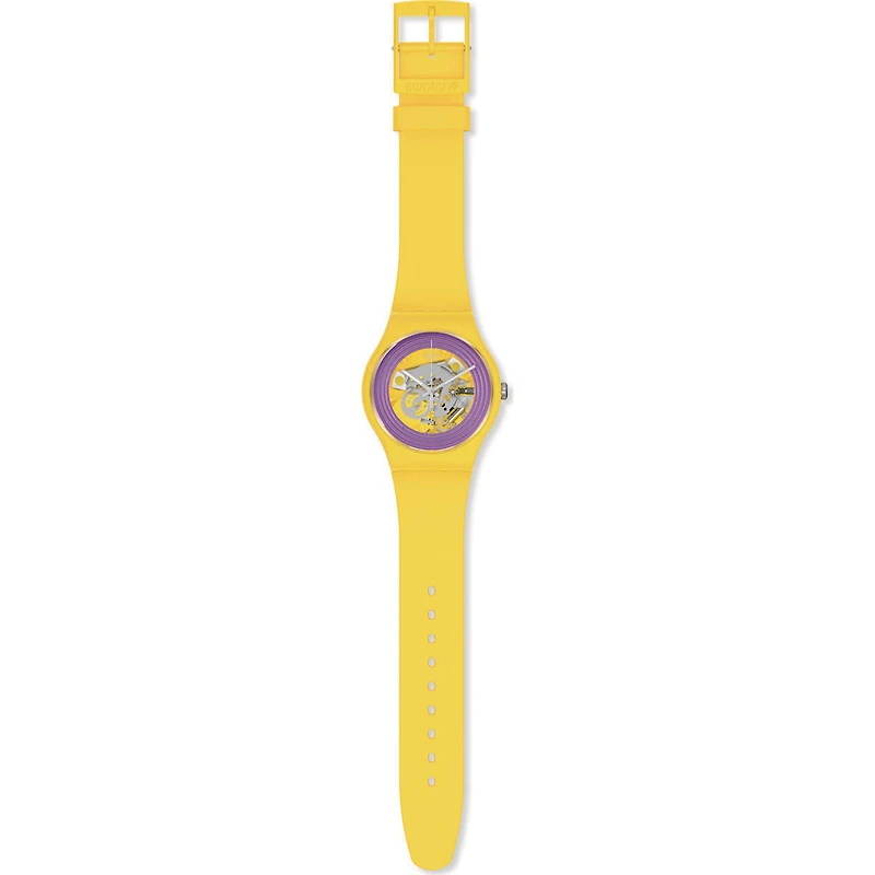 Purple rings yellow