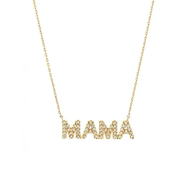 MAMA Diamond Necklace