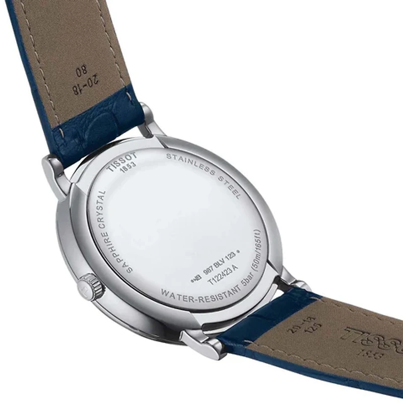Carson Premium Moonphase Blue 40mm