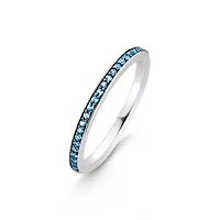 Blue Eternity Ring