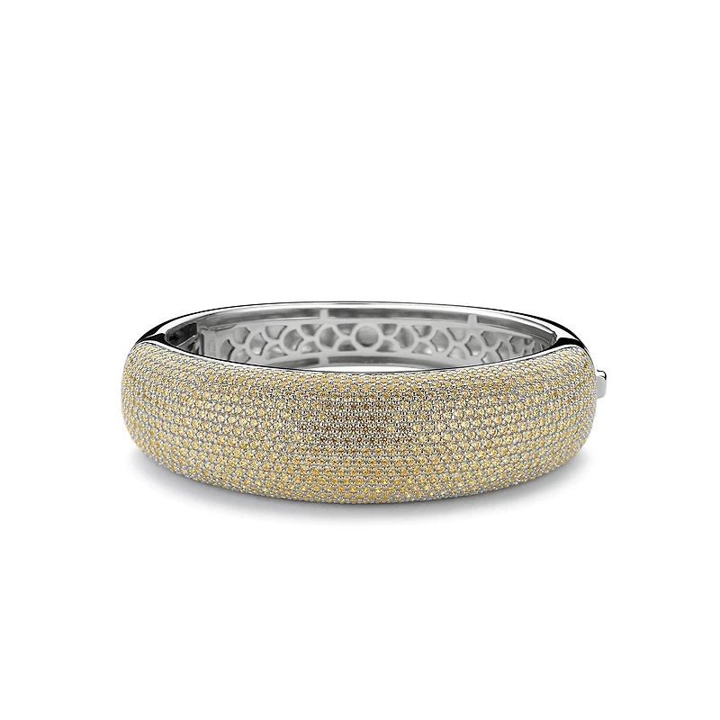 Spectacular Shine Cognac Bangle Bracelet